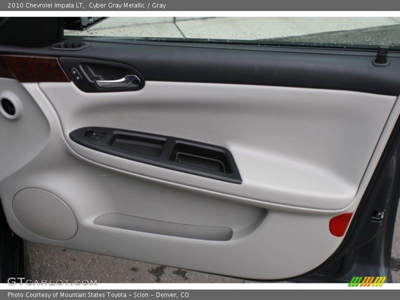 Cyber Gray Metallic / Gray 2010 Chevrolet Impala LT
