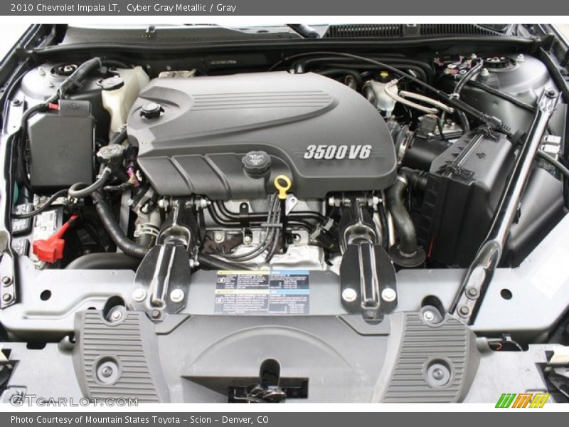 Cyber Gray Metallic / Gray 2010 Chevrolet Impala LT