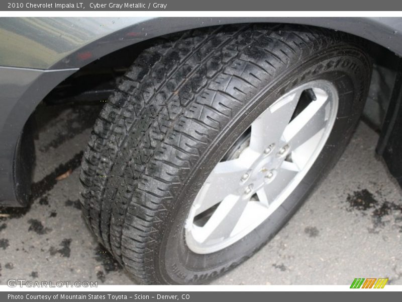Cyber Gray Metallic / Gray 2010 Chevrolet Impala LT
