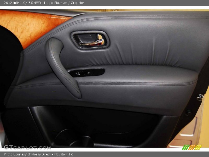 Liquid Platinum / Graphite 2012 Infiniti QX 56 4WD