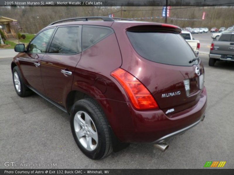 Merlot Metallic / Cafe Latte 2005 Nissan Murano SL AWD