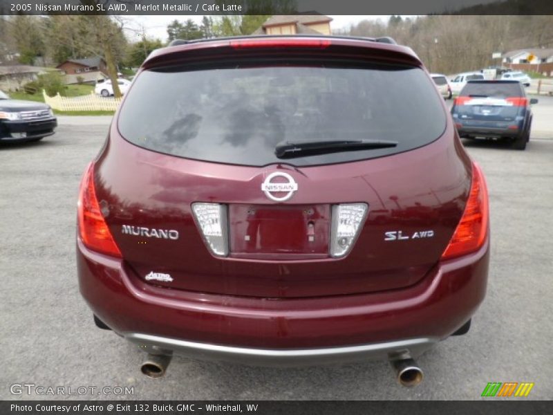 Merlot Metallic / Cafe Latte 2005 Nissan Murano SL AWD