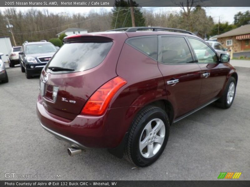 Merlot Metallic / Cafe Latte 2005 Nissan Murano SL AWD