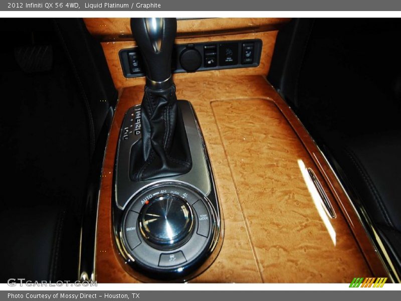 Liquid Platinum / Graphite 2012 Infiniti QX 56 4WD
