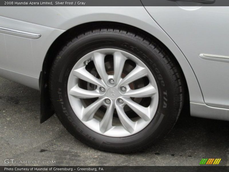 Silver Frost / Gray 2008 Hyundai Azera Limited