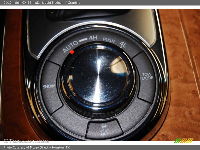 Liquid Platinum / Graphite 2012 Infiniti QX 56 4WD