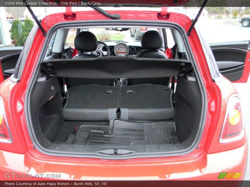 Chili Red / Black/Grey 2009 Mini Cooper S Hardtop