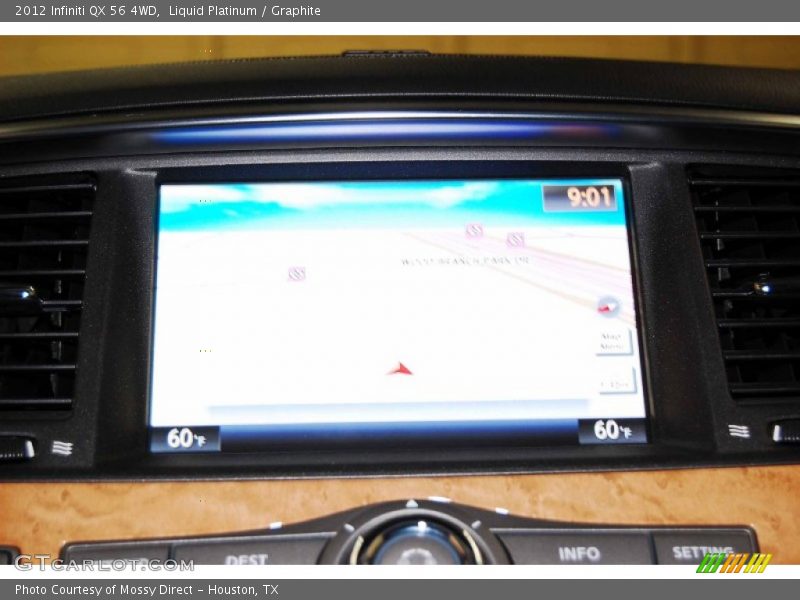 Liquid Platinum / Graphite 2012 Infiniti QX 56 4WD