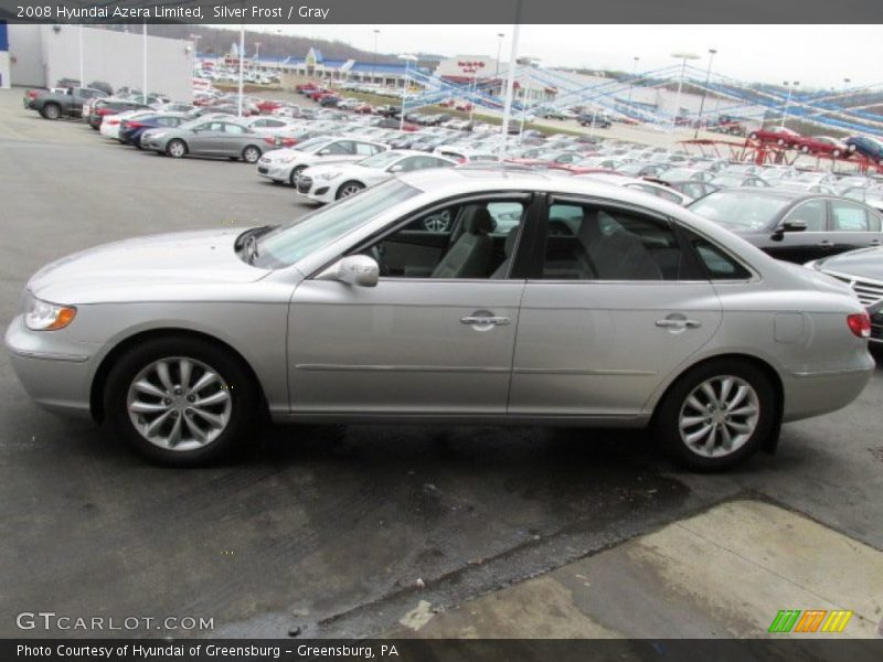 Silver Frost / Gray 2008 Hyundai Azera Limited