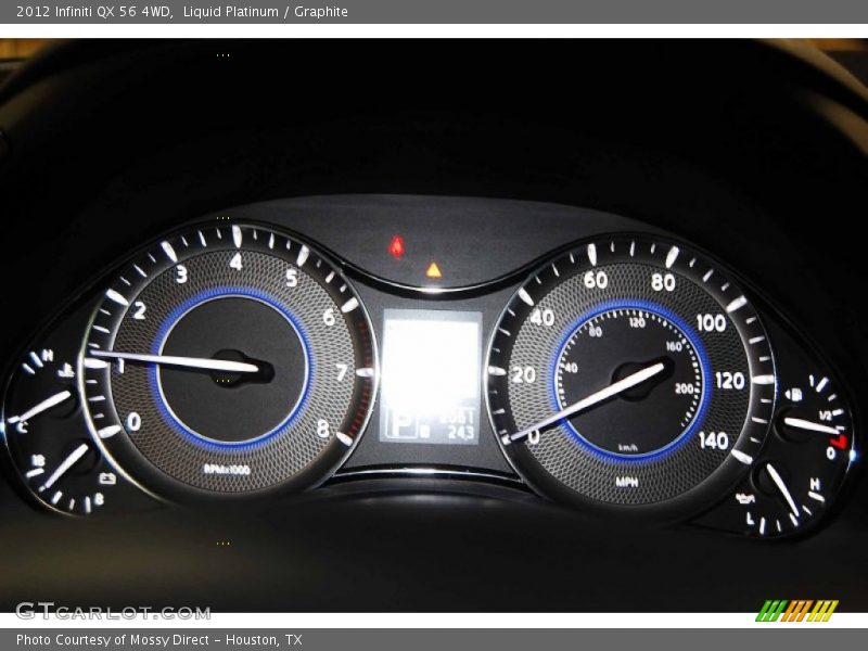 Liquid Platinum / Graphite 2012 Infiniti QX 56 4WD