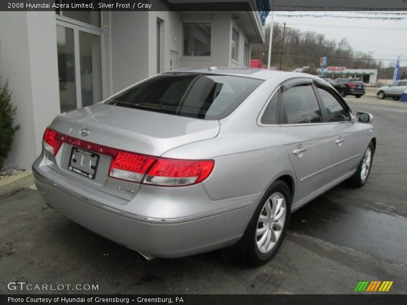 Silver Frost / Gray 2008 Hyundai Azera Limited