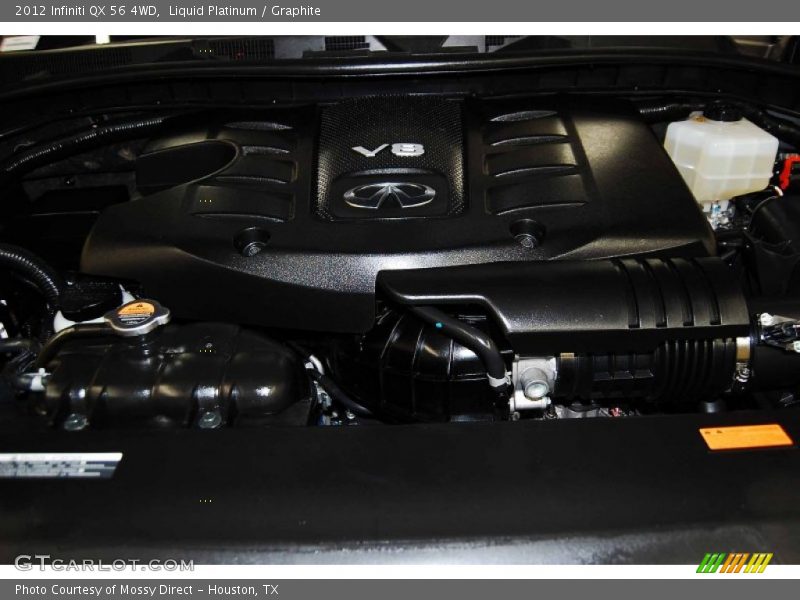 Liquid Platinum / Graphite 2012 Infiniti QX 56 4WD