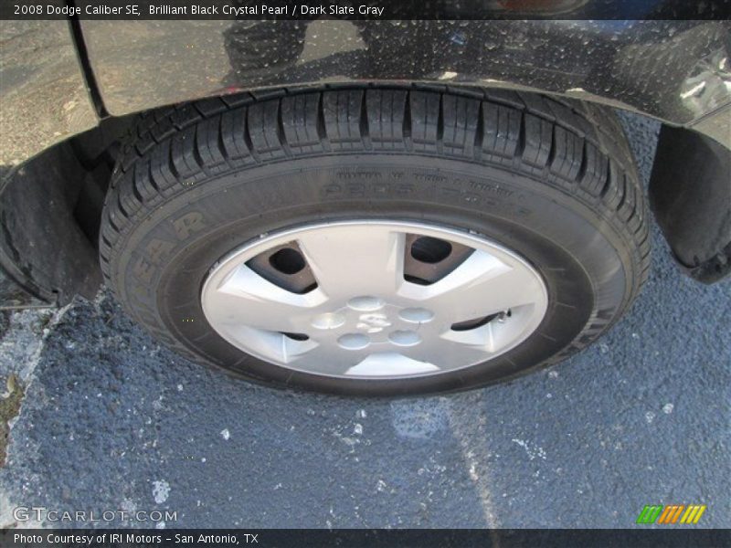 Brilliant Black Crystal Pearl / Dark Slate Gray 2008 Dodge Caliber SE