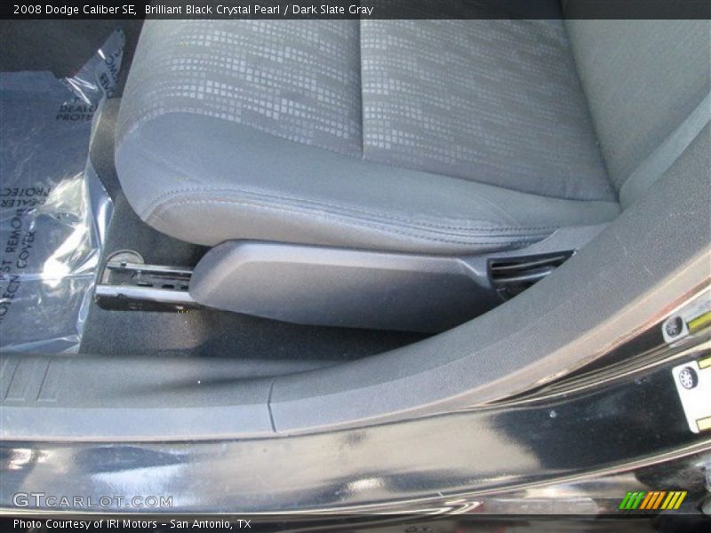 Brilliant Black Crystal Pearl / Dark Slate Gray 2008 Dodge Caliber SE