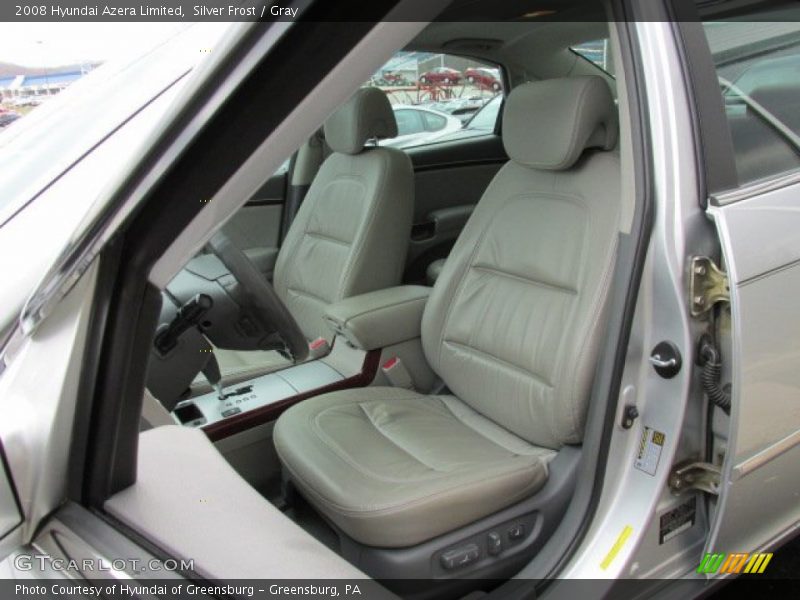 Silver Frost / Gray 2008 Hyundai Azera Limited