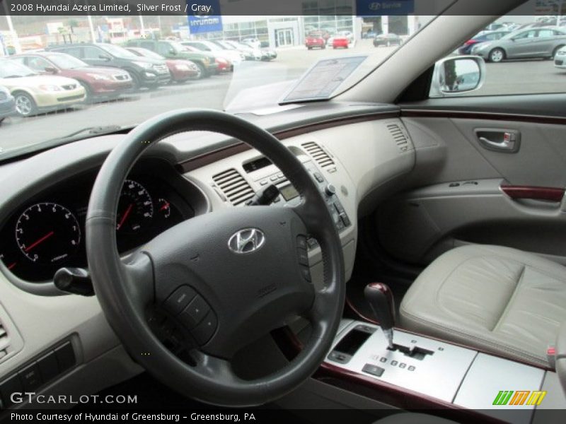 Silver Frost / Gray 2008 Hyundai Azera Limited