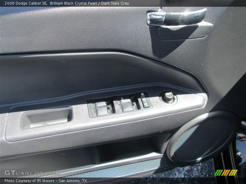 Brilliant Black Crystal Pearl / Dark Slate Gray 2008 Dodge Caliber SE