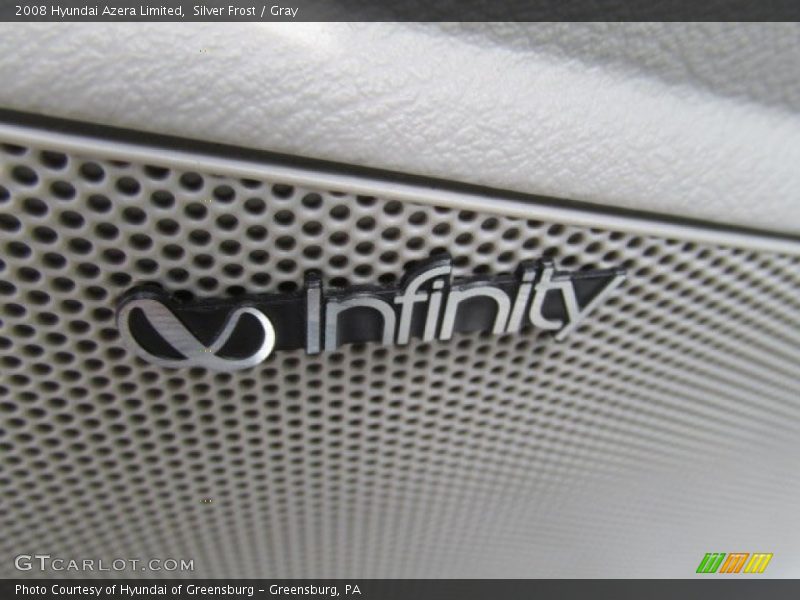 Silver Frost / Gray 2008 Hyundai Azera Limited