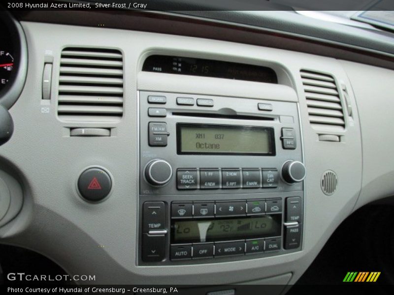 Silver Frost / Gray 2008 Hyundai Azera Limited