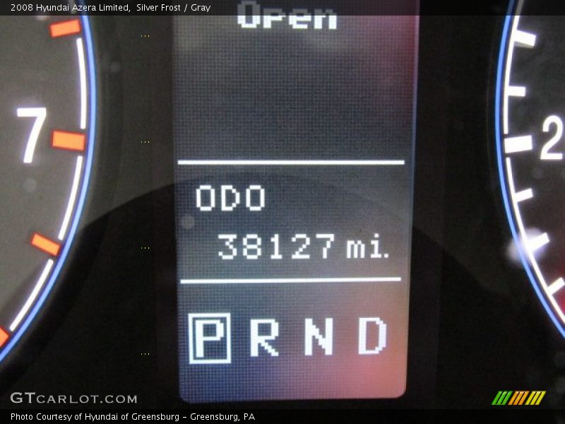 Silver Frost / Gray 2008 Hyundai Azera Limited
