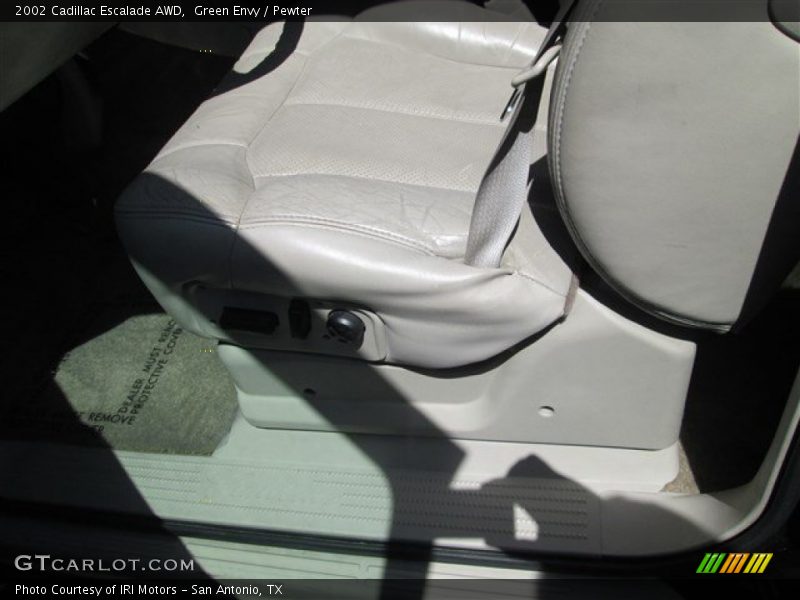 Green Envy / Pewter 2002 Cadillac Escalade AWD