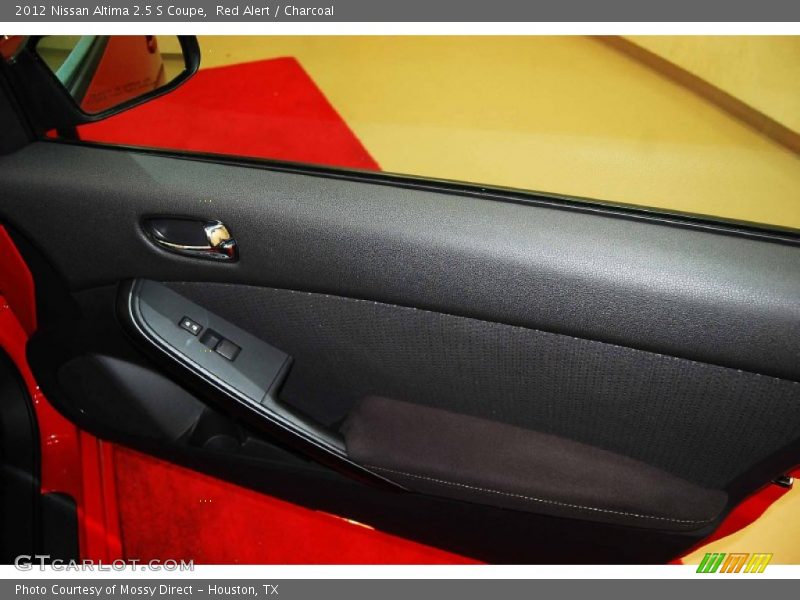 Red Alert / Charcoal 2012 Nissan Altima 2.5 S Coupe
