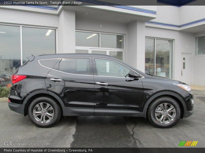 Twilight Black / Beige 2013 Hyundai Santa Fe Sport