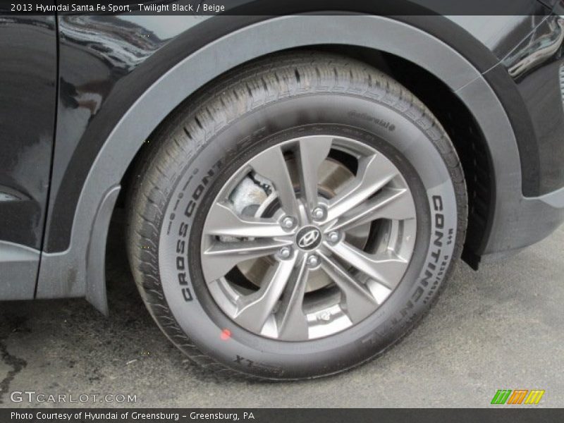 Twilight Black / Beige 2013 Hyundai Santa Fe Sport