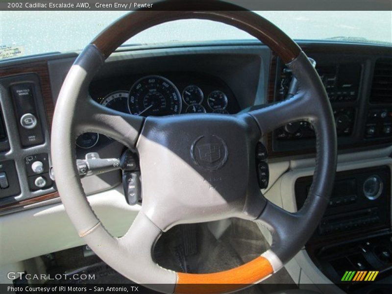 Green Envy / Pewter 2002 Cadillac Escalade AWD