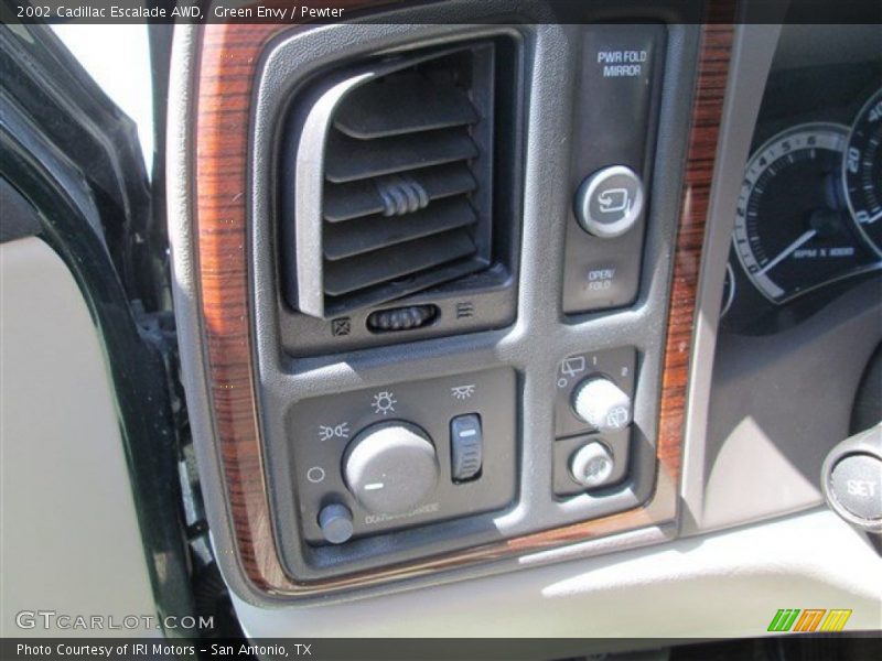 Green Envy / Pewter 2002 Cadillac Escalade AWD