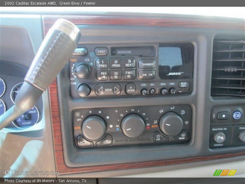 Green Envy / Pewter 2002 Cadillac Escalade AWD
