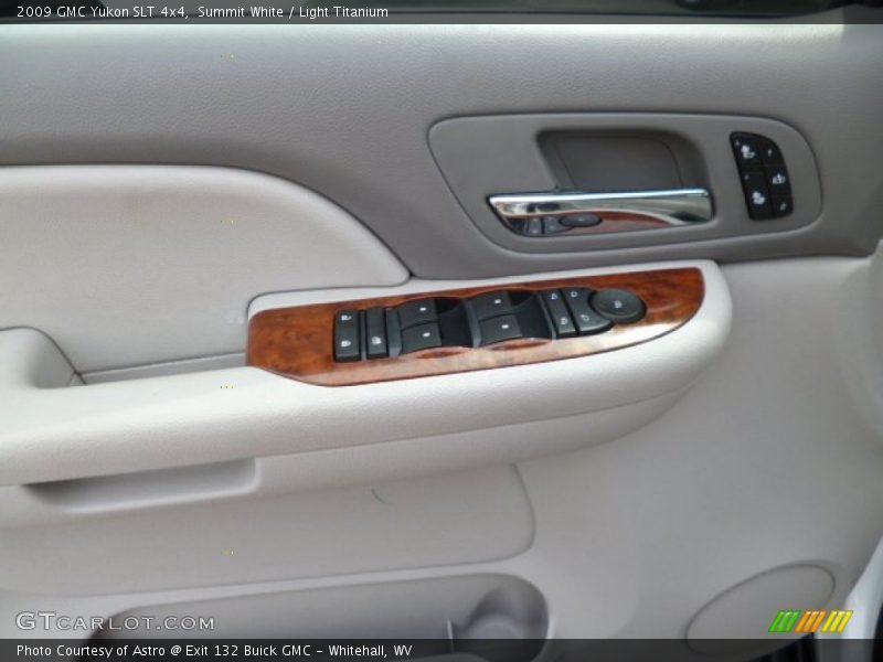 Summit White / Light Titanium 2009 GMC Yukon SLT 4x4