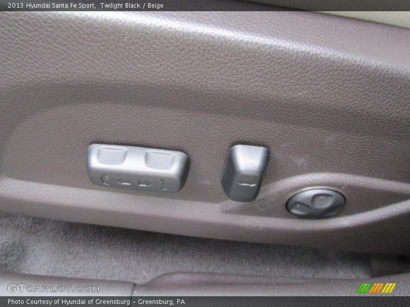Twilight Black / Beige 2013 Hyundai Santa Fe Sport