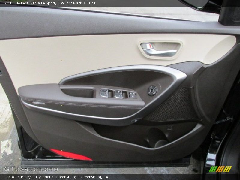 Twilight Black / Beige 2013 Hyundai Santa Fe Sport