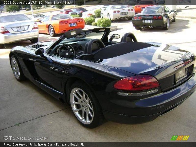 Viper Black / Black 2003 Dodge Viper SRT-10
