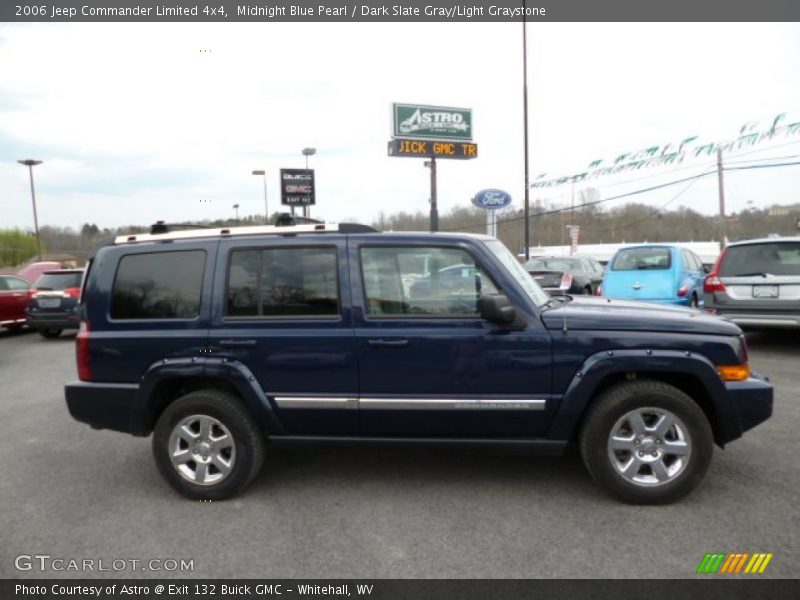 Midnight Blue Pearl / Dark Slate Gray/Light Graystone 2006 Jeep Commander Limited 4x4