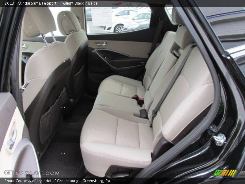 Twilight Black / Beige 2013 Hyundai Santa Fe Sport