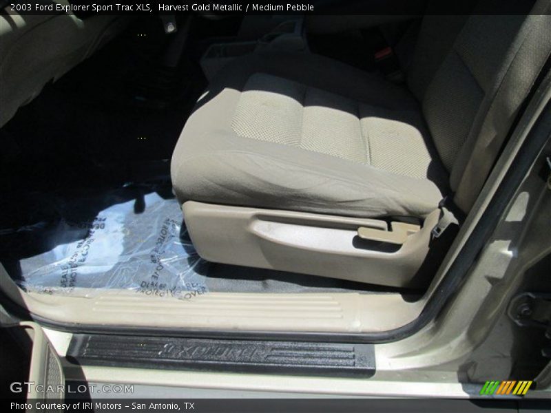 Harvest Gold Metallic / Medium Pebble 2003 Ford Explorer Sport Trac XLS