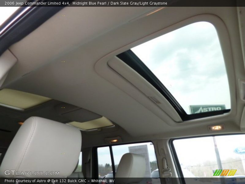 Midnight Blue Pearl / Dark Slate Gray/Light Graystone 2006 Jeep Commander Limited 4x4