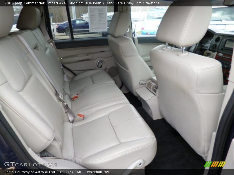 Midnight Blue Pearl / Dark Slate Gray/Light Graystone 2006 Jeep Commander Limited 4x4