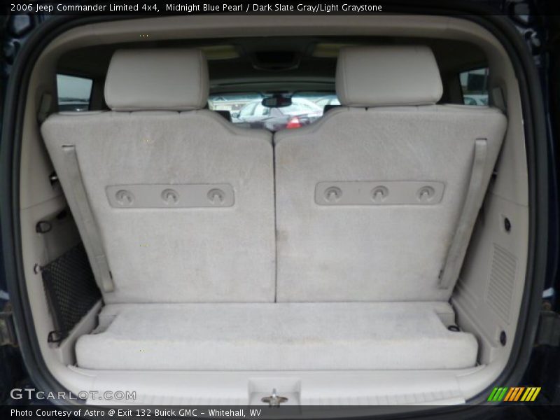 Midnight Blue Pearl / Dark Slate Gray/Light Graystone 2006 Jeep Commander Limited 4x4
