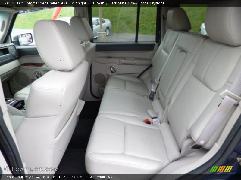 Midnight Blue Pearl / Dark Slate Gray/Light Graystone 2006 Jeep Commander Limited 4x4