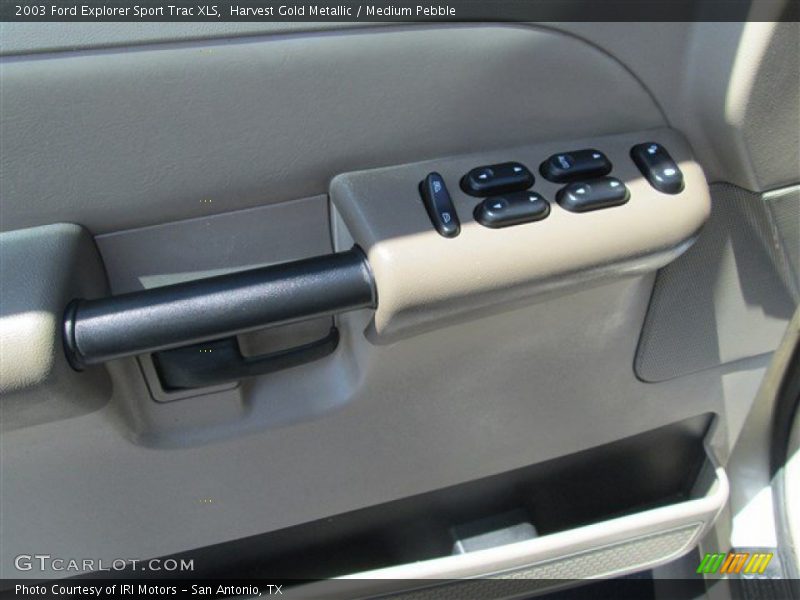 Harvest Gold Metallic / Medium Pebble 2003 Ford Explorer Sport Trac XLS