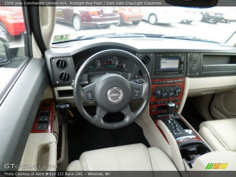 Midnight Blue Pearl / Dark Slate Gray/Light Graystone 2006 Jeep Commander Limited 4x4