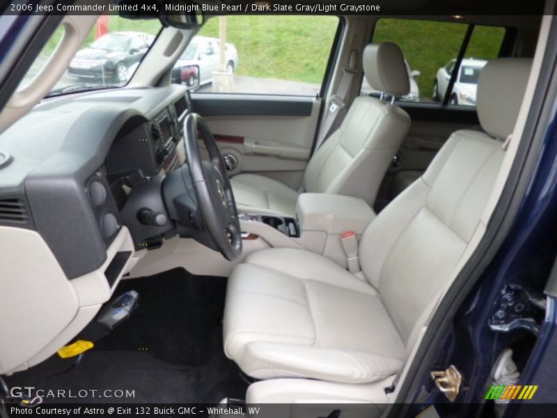 Midnight Blue Pearl / Dark Slate Gray/Light Graystone 2006 Jeep Commander Limited 4x4