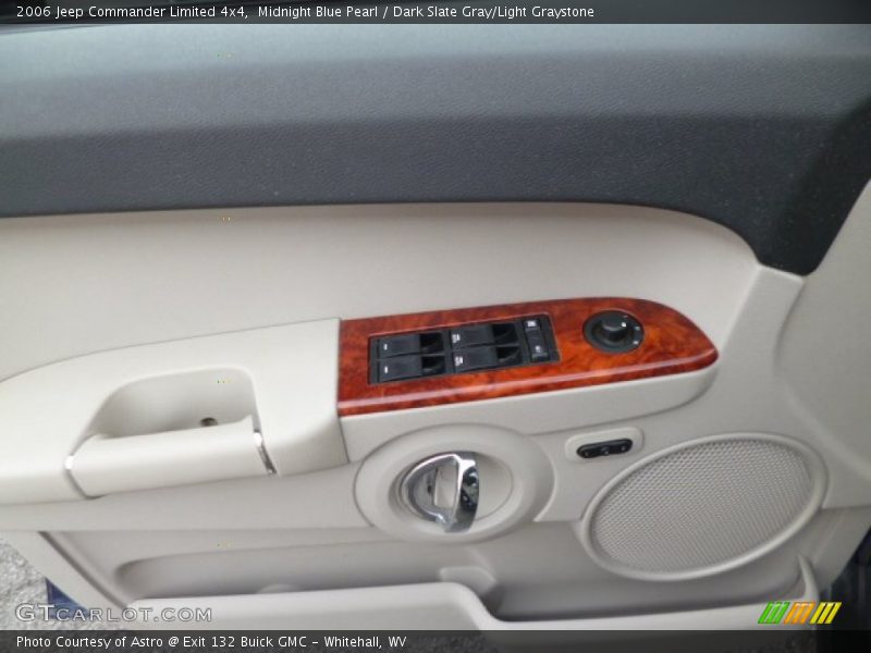 Midnight Blue Pearl / Dark Slate Gray/Light Graystone 2006 Jeep Commander Limited 4x4