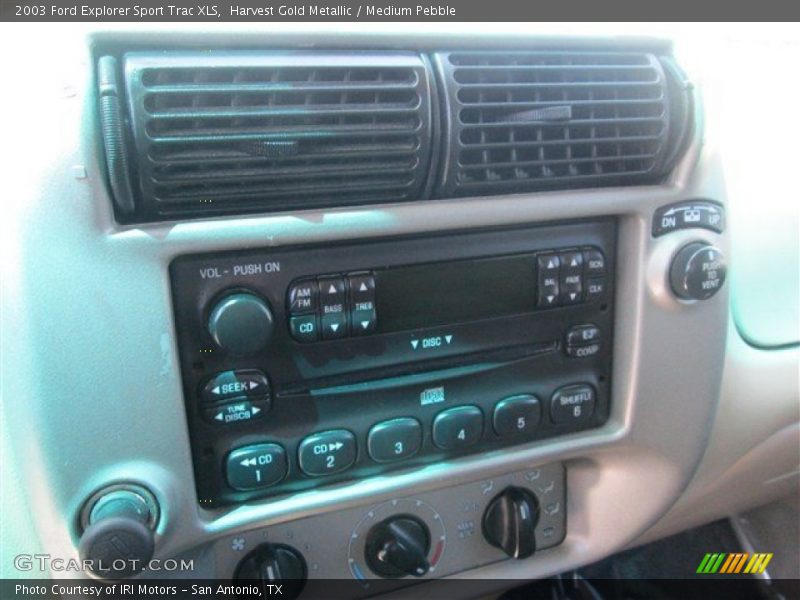 Controls of 2003 Explorer Sport Trac XLS