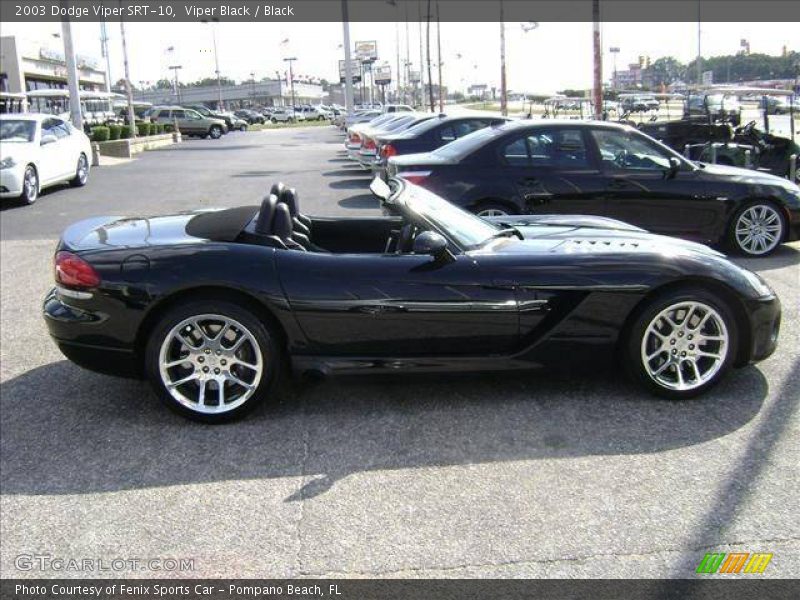 Viper Black / Black 2003 Dodge Viper SRT-10