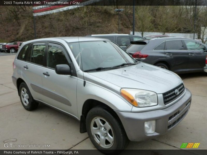 Titanium Metallic / Gray 2003 Toyota RAV4 4WD