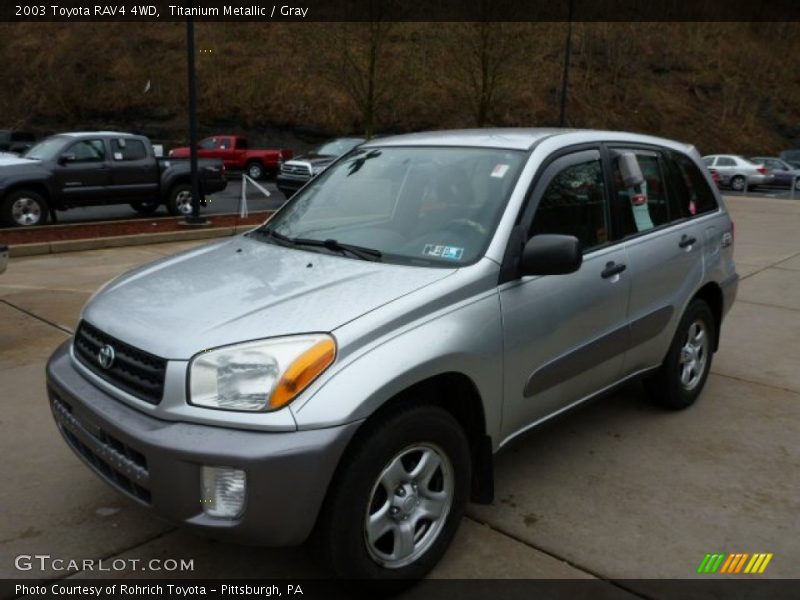 Titanium Metallic / Gray 2003 Toyota RAV4 4WD